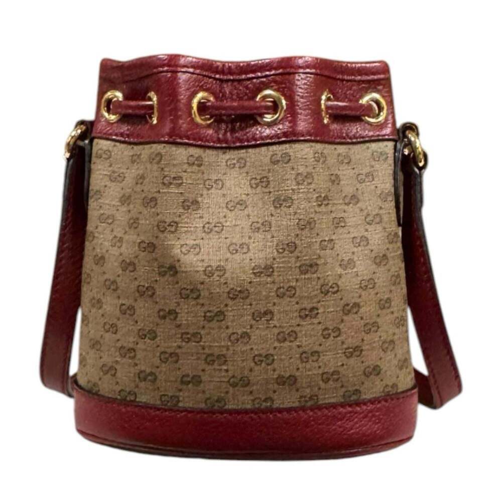 Gucci Doraemon Collaboration Mini Baguette Bag Micro GG Supreme Shoulder 6478... - Picture 3 of 8
